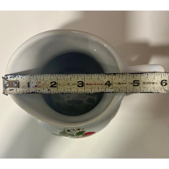 Vintage McCoy USA Strawberry Pitcher - Picture 7 of 7